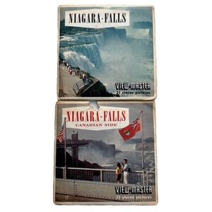 Niagara Falls Canadian Side & American Side View Master Vintage 3D Reels